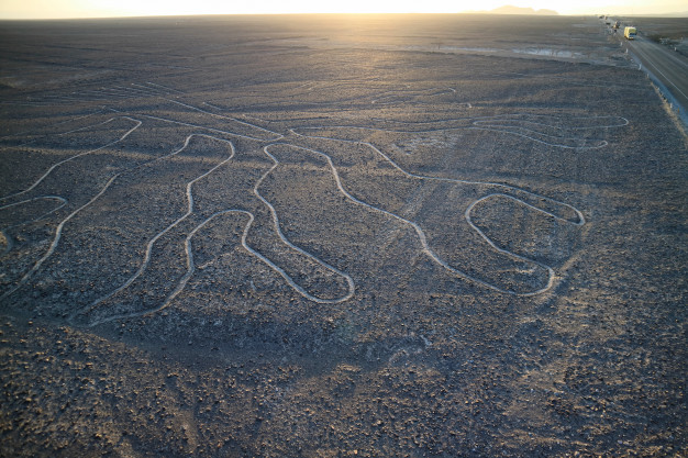 Famosas grandes lineas geoglifos Nazca